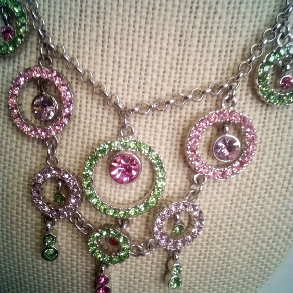 Sliver bling Necklace - Picture 7 of 8